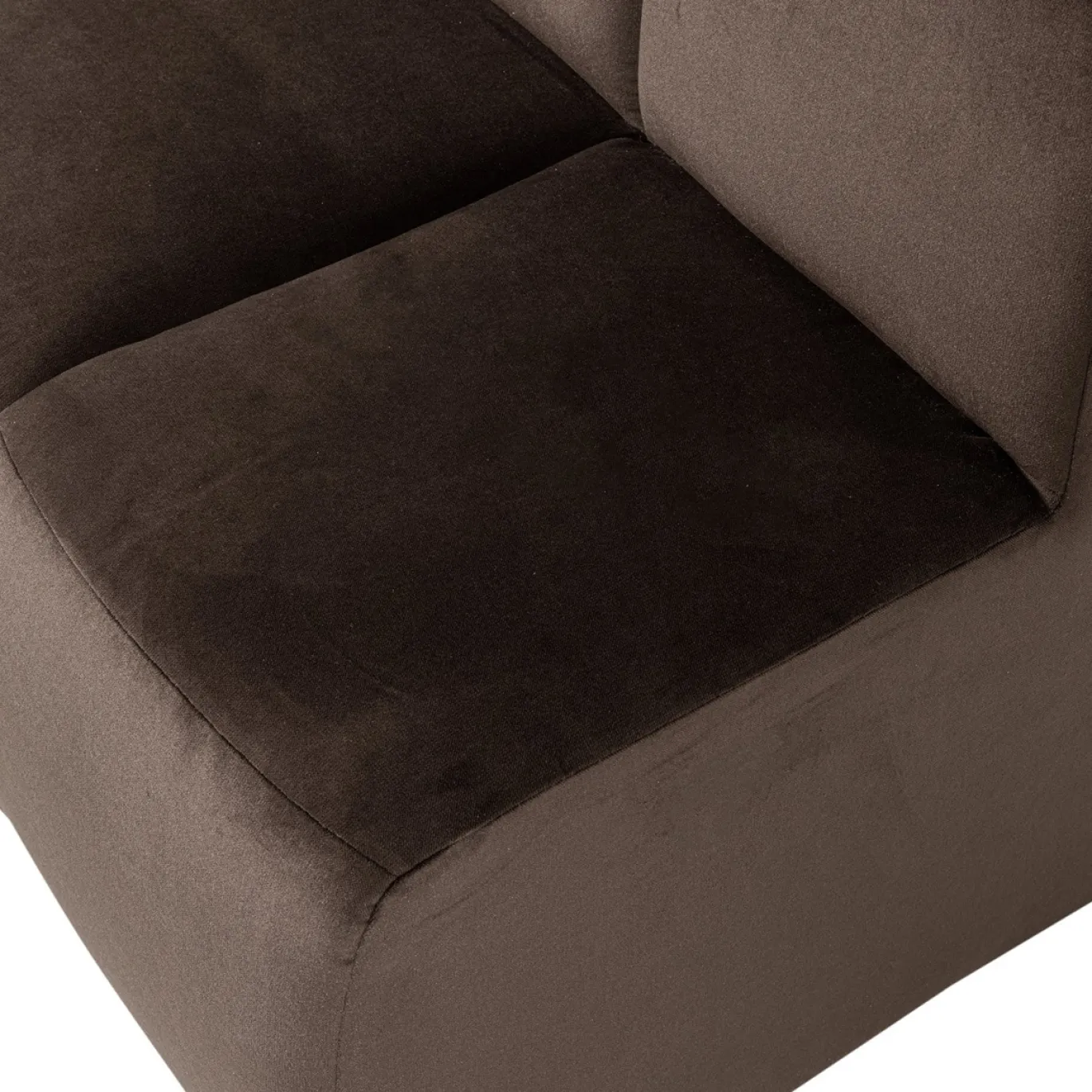 Woood Eetkamerbank Mojo Velvet Bruin 84cm