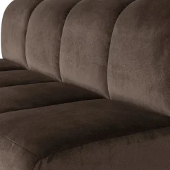 Woood Eetkamerbank Mojo Velvet Bruin 164cm