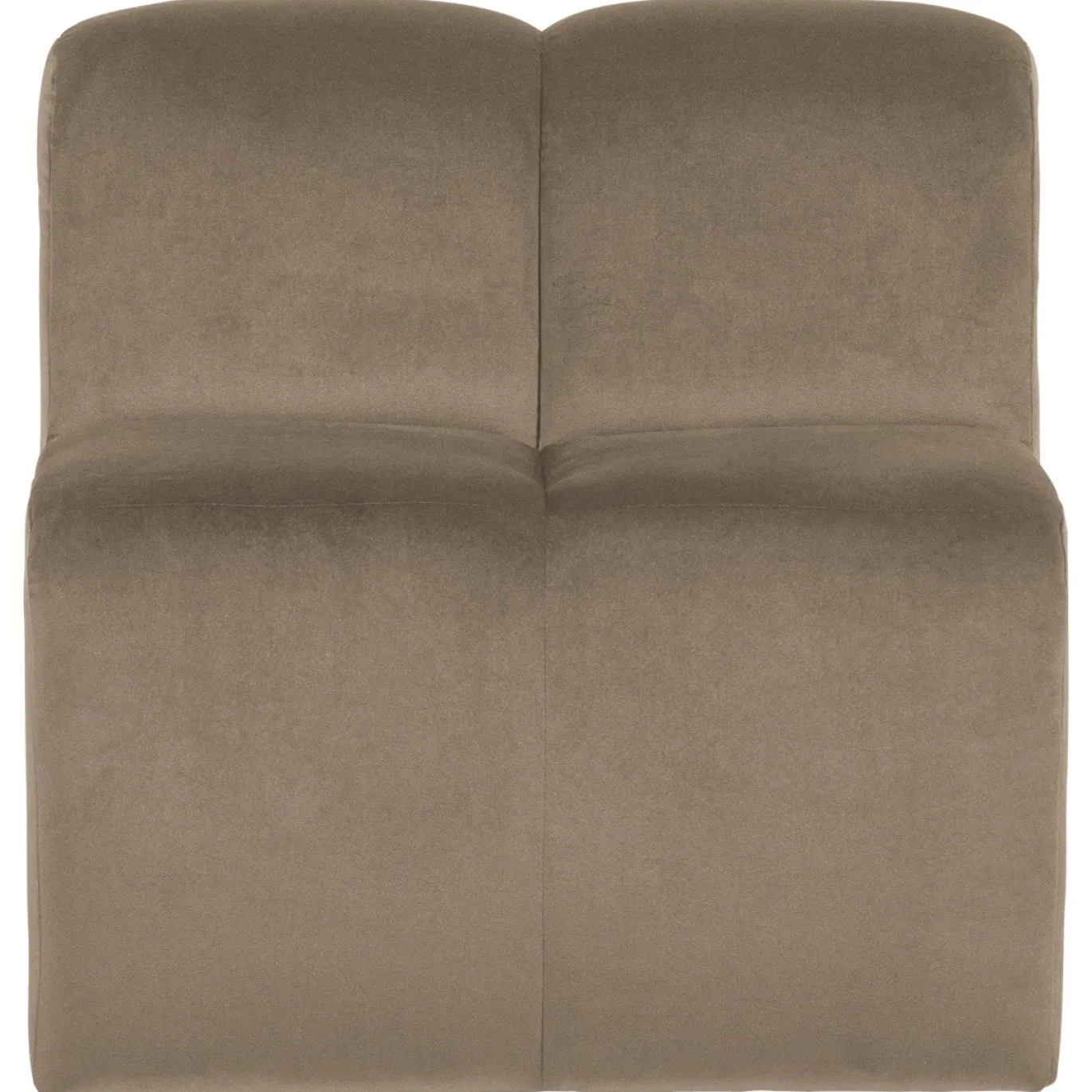 Woood Eetkamerbank Mojo Velvet Khaki 84cm