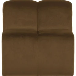Woood Eetkamerbank Mojo Velvet Honinggeel 84cm