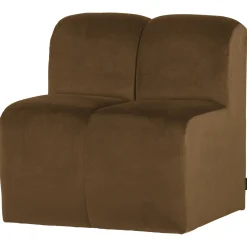 Woood Eetkamerbank Mojo Velvet Honinggeel 84cm