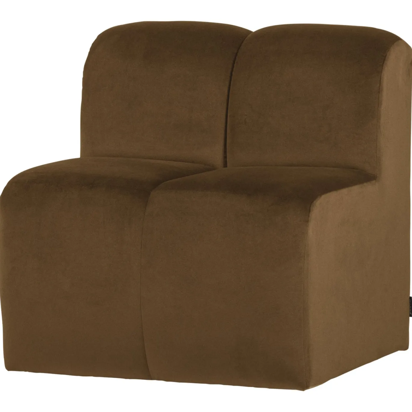 Woood Eetkamerbank Mojo Velvet Honinggeel 84cm