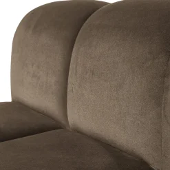 Woood Eetkamerbank Mojo Velvet Taupe 84cm