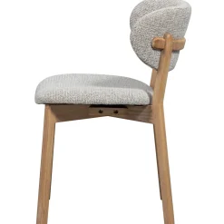 Woood Eetkamerstoel Udar Met Houten Frame Naturel
