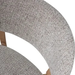 Woood Eetkamerstoel Udar Met Houten Frame Naturel