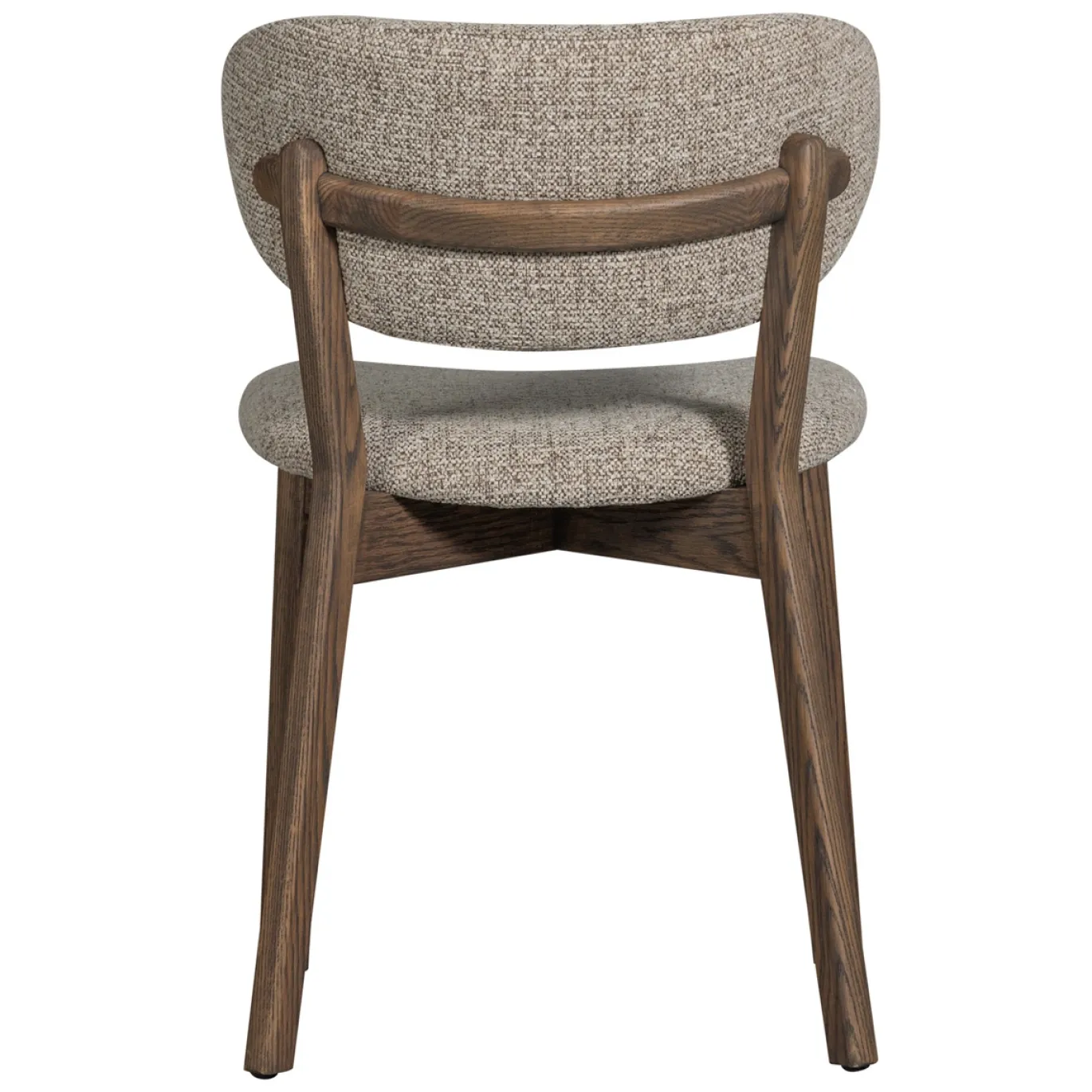 Woood Eetkamerstoel Udar Met Houten Frame Donkerbruin