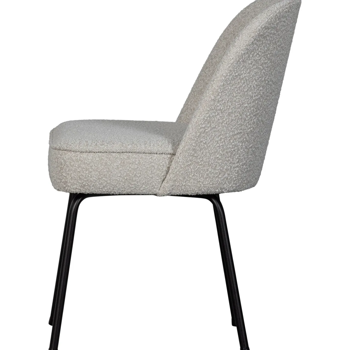 Woood Eetkamerstoel Vogue Bouclé Naturel