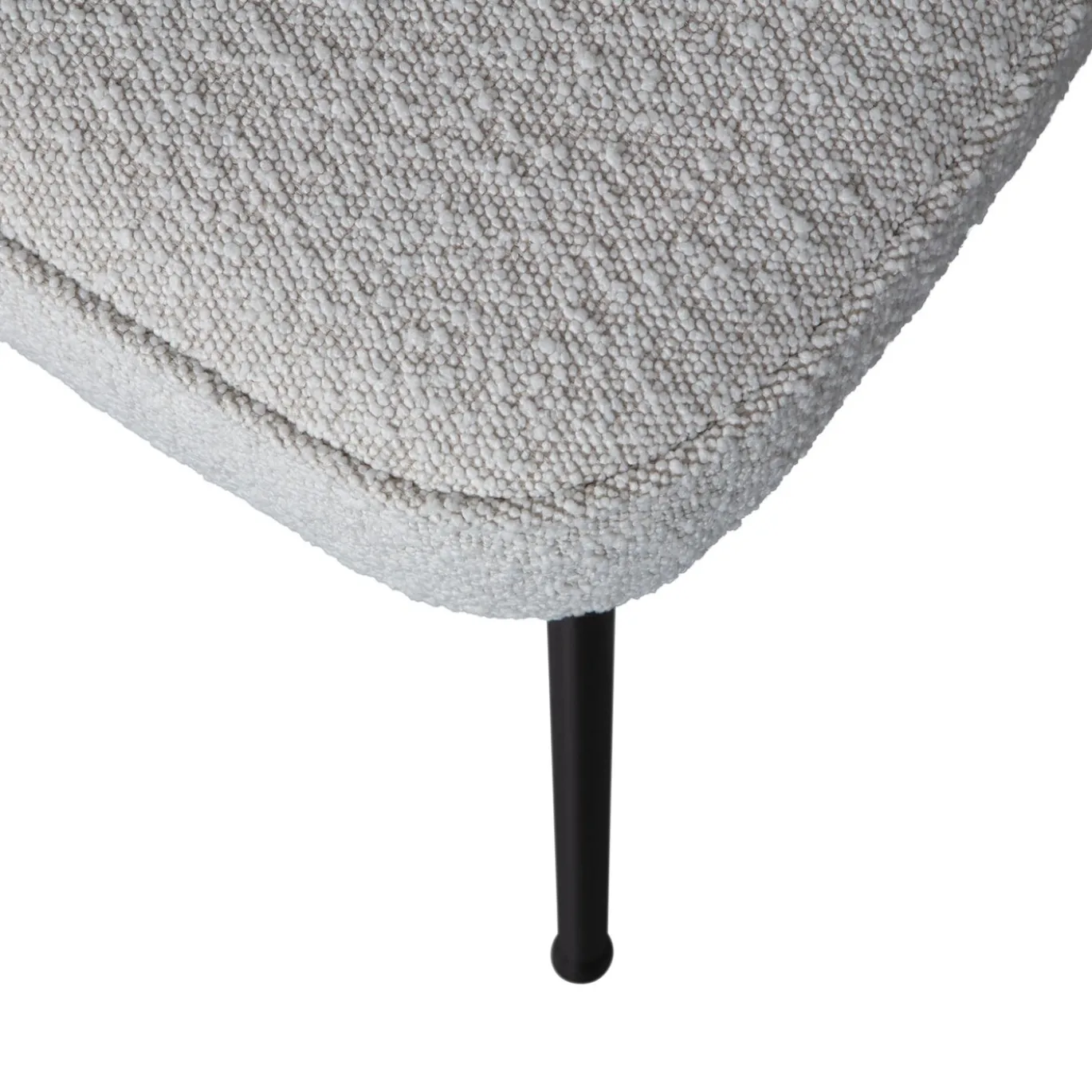 Woood Eetkamerstoel Vogue Bouclé Naturel