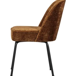 Woood Eetkamerstoel Vogue Chenille Bruin