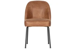Woood Eetkamerstoel Vogue Cognac Leer