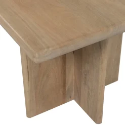 Woood Eettafel Ato 220x90cm Mangohout Naturel