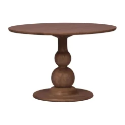 Woood Eettafel Blanco Mango Walnoot Ø120cm