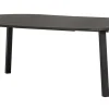 Woood Eettafel Lange Jan Uitschuifbaar Rond Eiken Blacknight