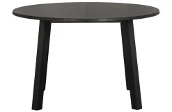 Woood Eettafel Lange Jan Uitschuifbaar Rond Eiken Blacknight