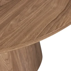 Woood Eettafel Maan Walnoot Ø120cm