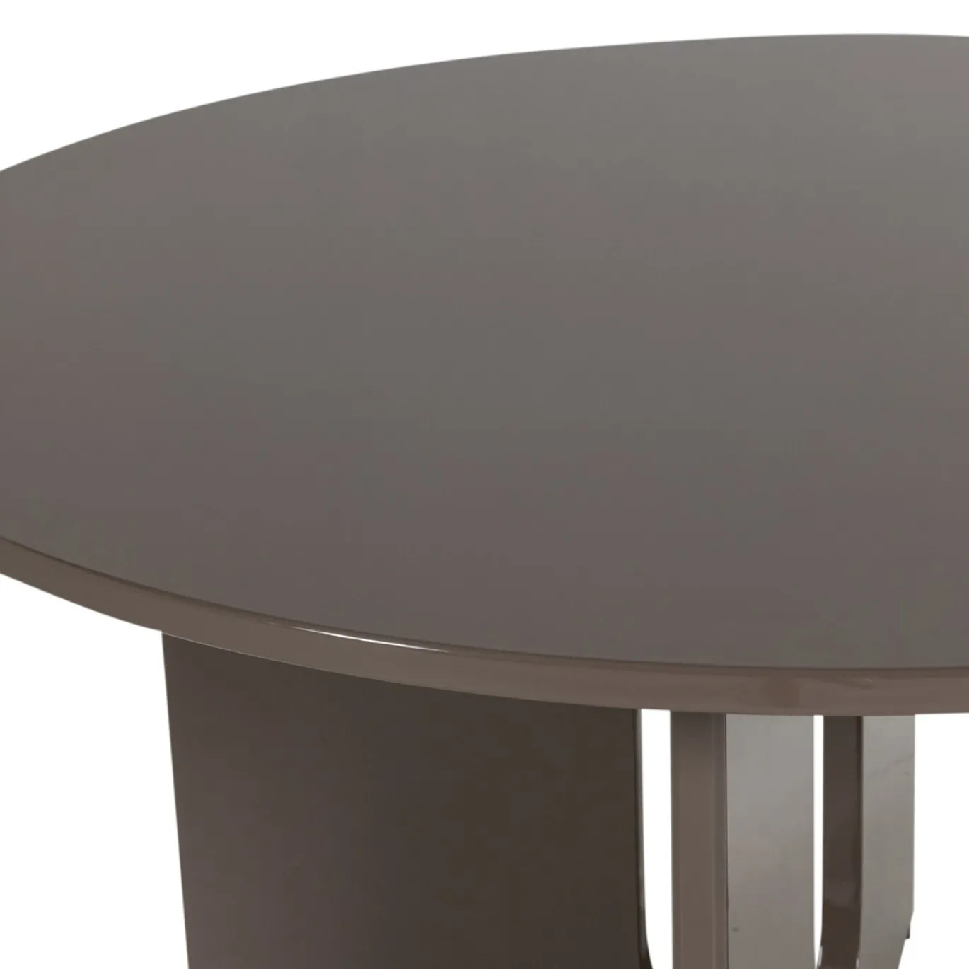 Woood Eettafel Marvo MDF Mokkabruin Ø130cm