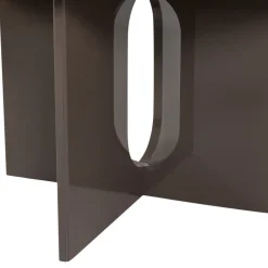Woood Eettafel Marvo MDF Mokkabruin Ø130cm