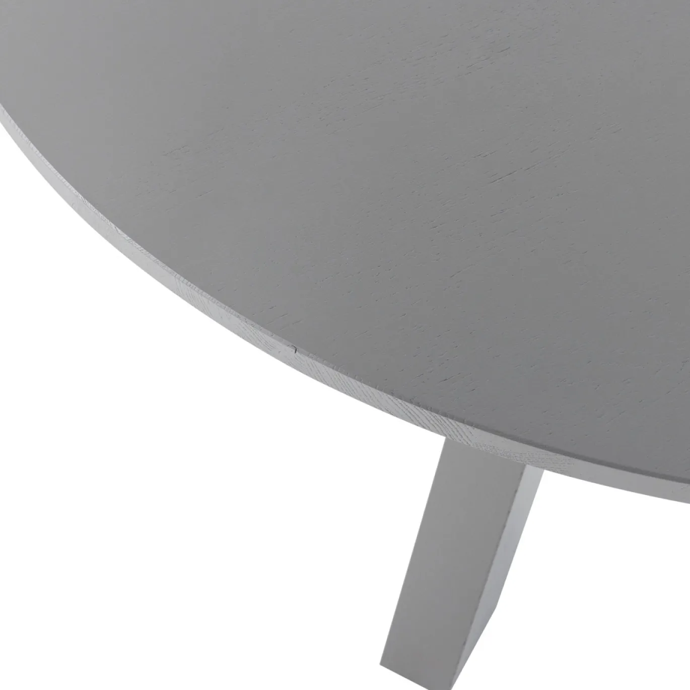 Woood Eettafel Rhonda Ø129cm Eiken Warmgrijs