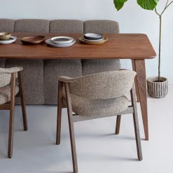 Woood Eettafel Rubo Mangohout Bruin 220x95cm