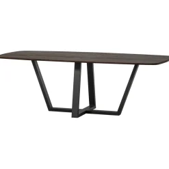 Woood Eettafel Tablo Deens Ovaal Dl 220x100cm Mystic Brown