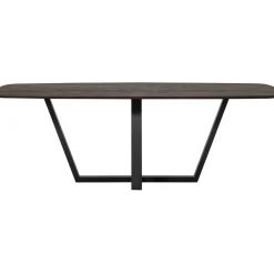 Woood Eettafel Tablo Deens Ovaal Dl 220x100cm Mystic Brown