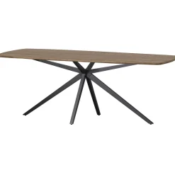 Woood Eettafel Tablo Deens Ovaal Vj 220x100cm Cashmere Brown