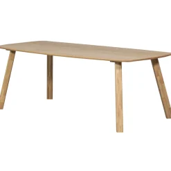 Woood Eettafel Tablo DL Deens Ovaal Naturel 180cm
