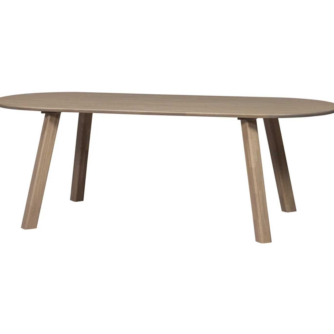 Woood Eettafel Tablo Ovaal Vl 220x90cm Pebble Grey