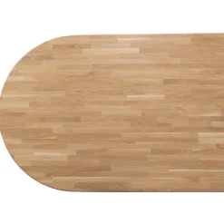 Woood Eettafel Tablo Ovaal Vl 220x90cm Transparant