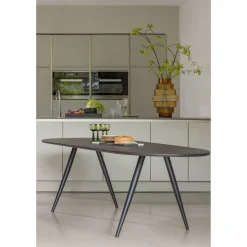 Woood Eettafel Tablo Ovaal Vl 220x90cm Mystic Brown
