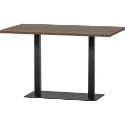 Woood Eettafel Tablo Recht Vl 120x80cm Cashmere Brown