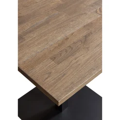 Woood Eettafel Tablo Vierkant Vl 80x80cm Cashmere Brown