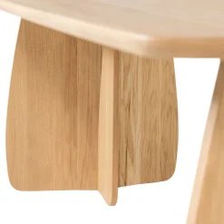 Woood Eettafel Veere Deens Ovaal Naturel 180cm