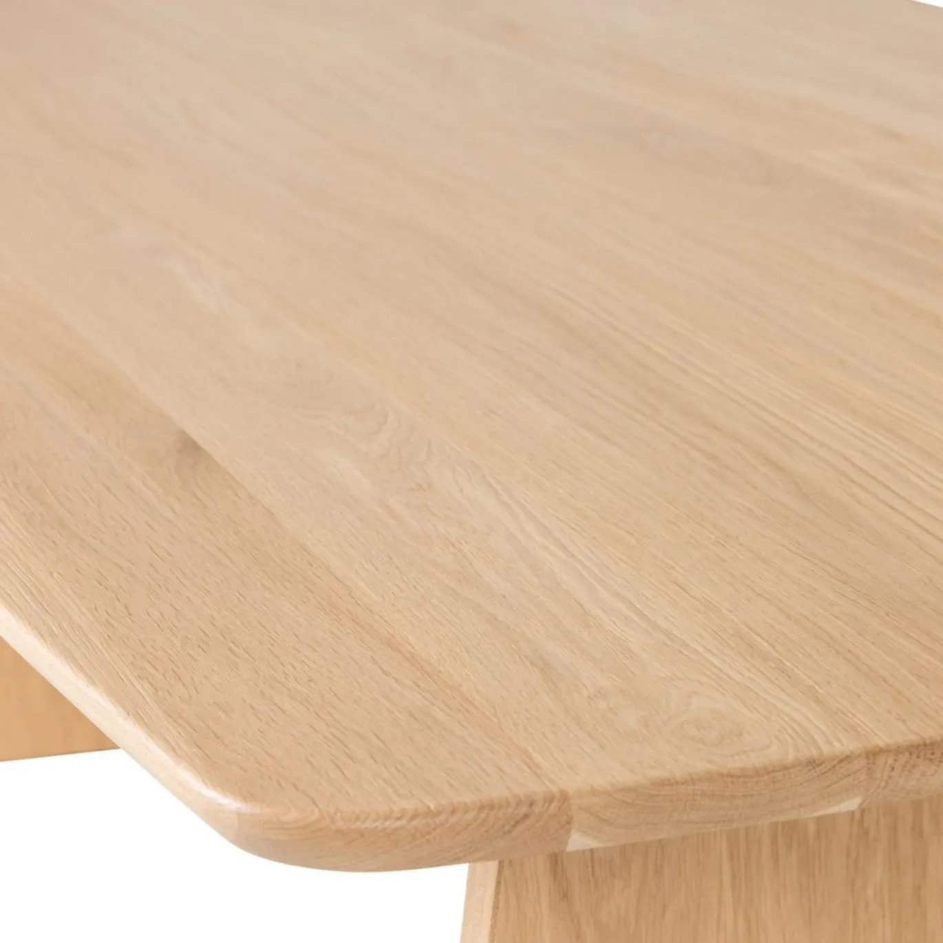 Woood Eettafel Veere Deens Ovaal Naturel 180cm