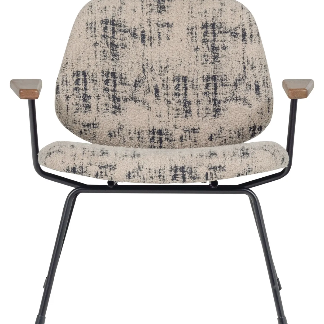 Woood Fauteuil Aure Chenille Beige/zwart