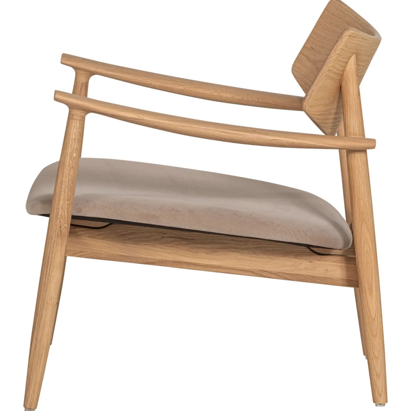 Woood Fauteuil Bask Eikenhout Naturel