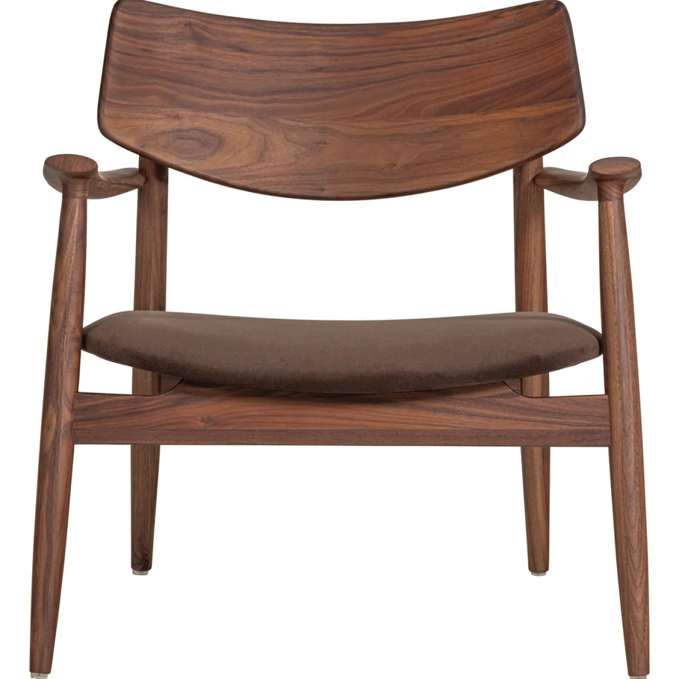 Woood Fauteuil Bask Walnoothout Bruin