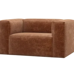 Woood Fauteuil Bean Chenille Velvet Terra
