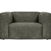 Woood Fauteuil Bean Velvet Waterplant
