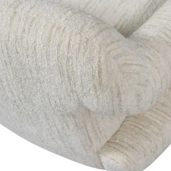 Woood Fauteuil Folke Chenille Naturel Melange