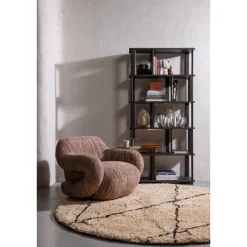 Woood Fauteuil Folke Chenille Oudroze Melange