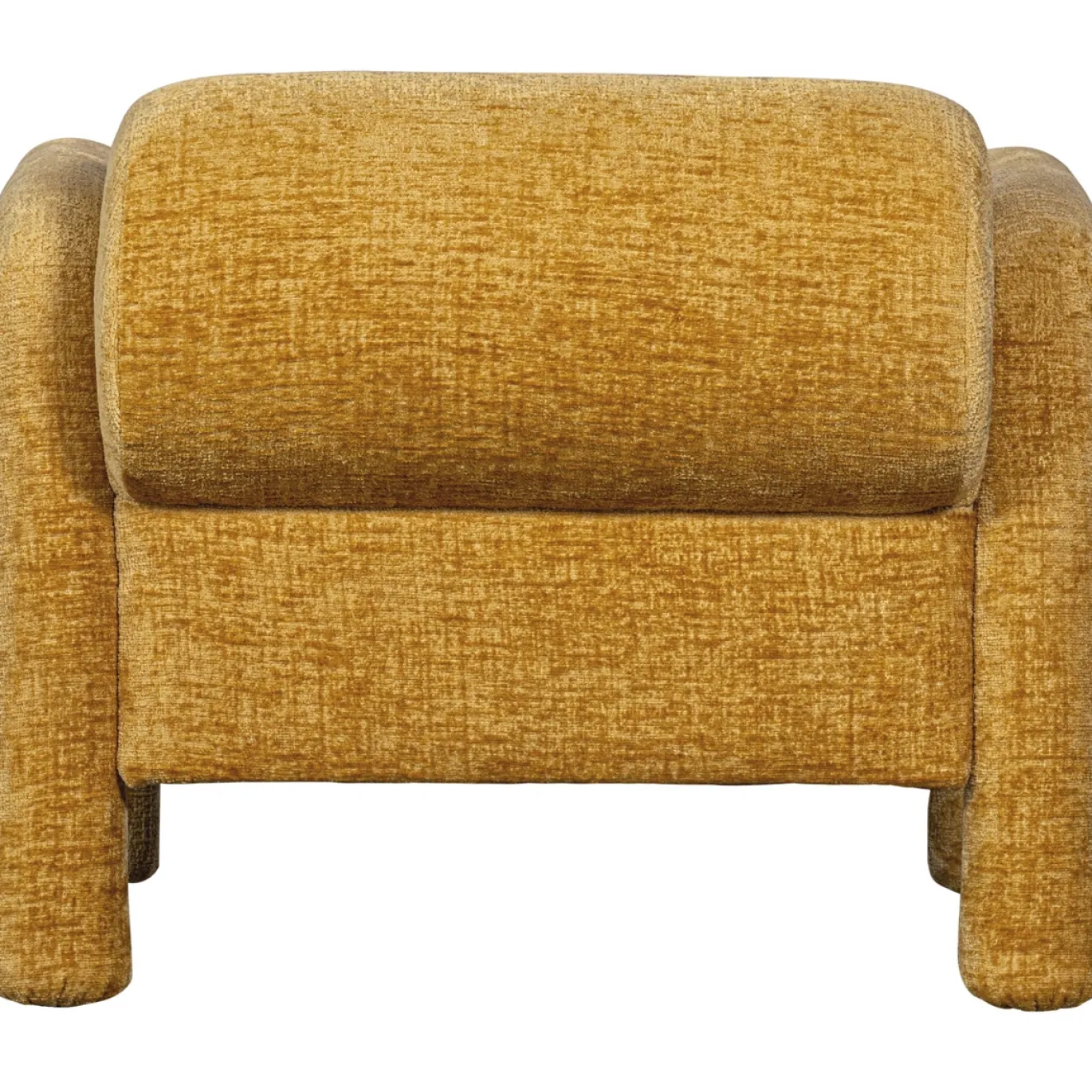 Woood Fauteuil Lenny In Grove Textuur Goud/Geel