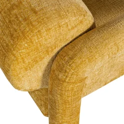 Woood Fauteuil Lenny In Grove Textuur Goud/Geel