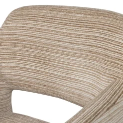 Woood Fauteuil Lyric Streep Dessin Naturel