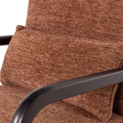 Woood Fauteuil Mark Chenille Bruin