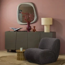 Woood Fauteuil Nomu Grove Chenille Antraciet