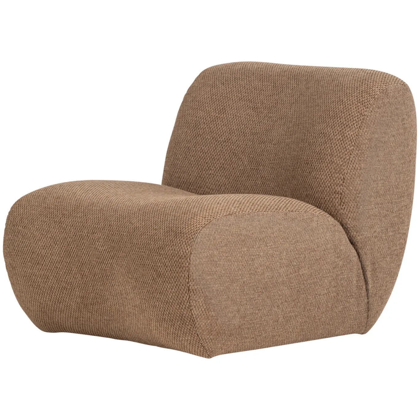 Woood Fauteuil Nomu Grove Chenille Lichtbruin