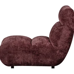 Woood Fauteuil Observe Aubergine
