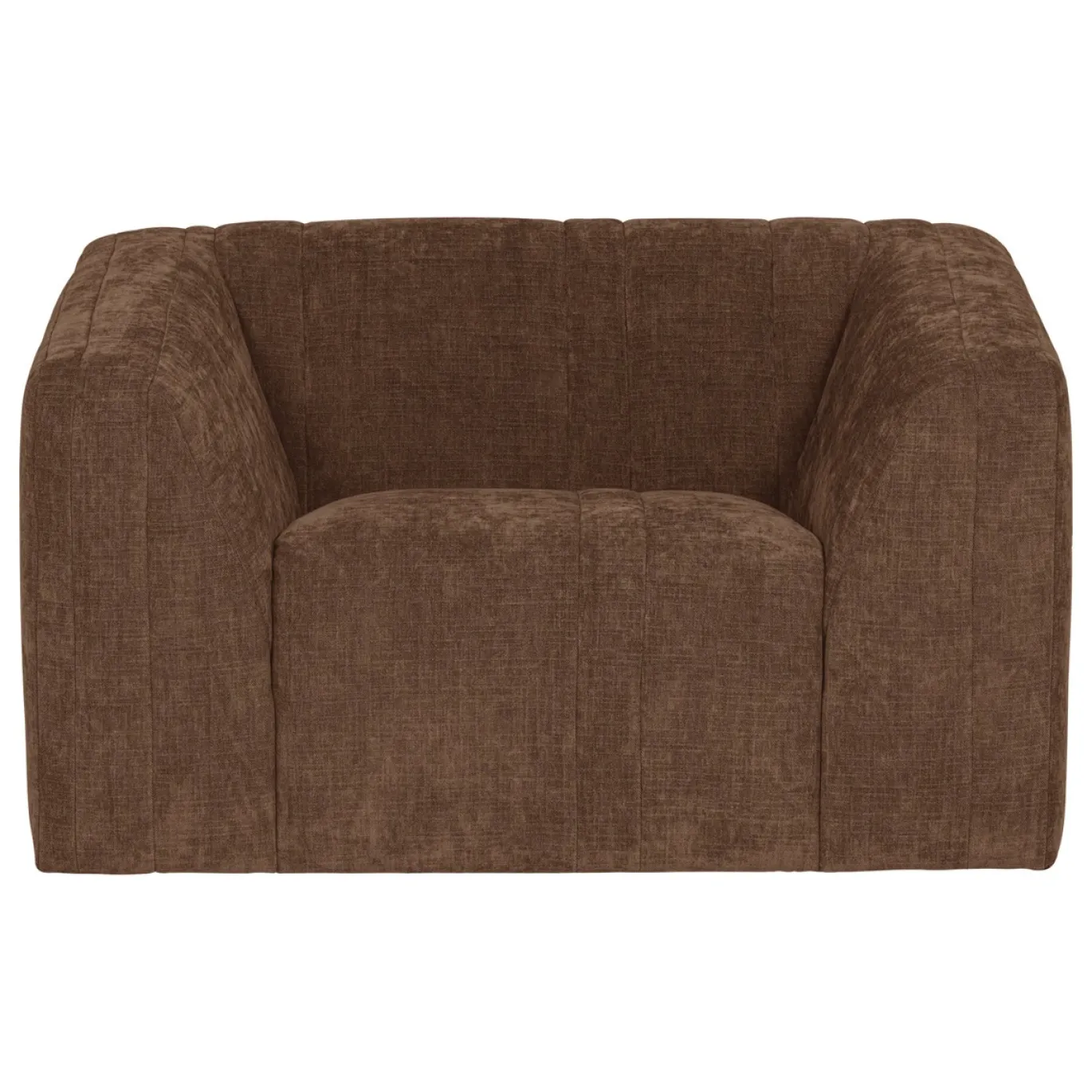 Woood Fauteuil Omaire Chenille Lichtbruin