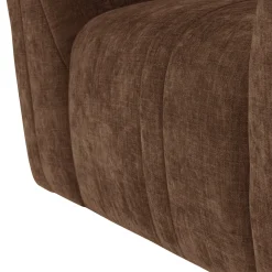 Woood Fauteuil Omaire Chenille Lichtbruin